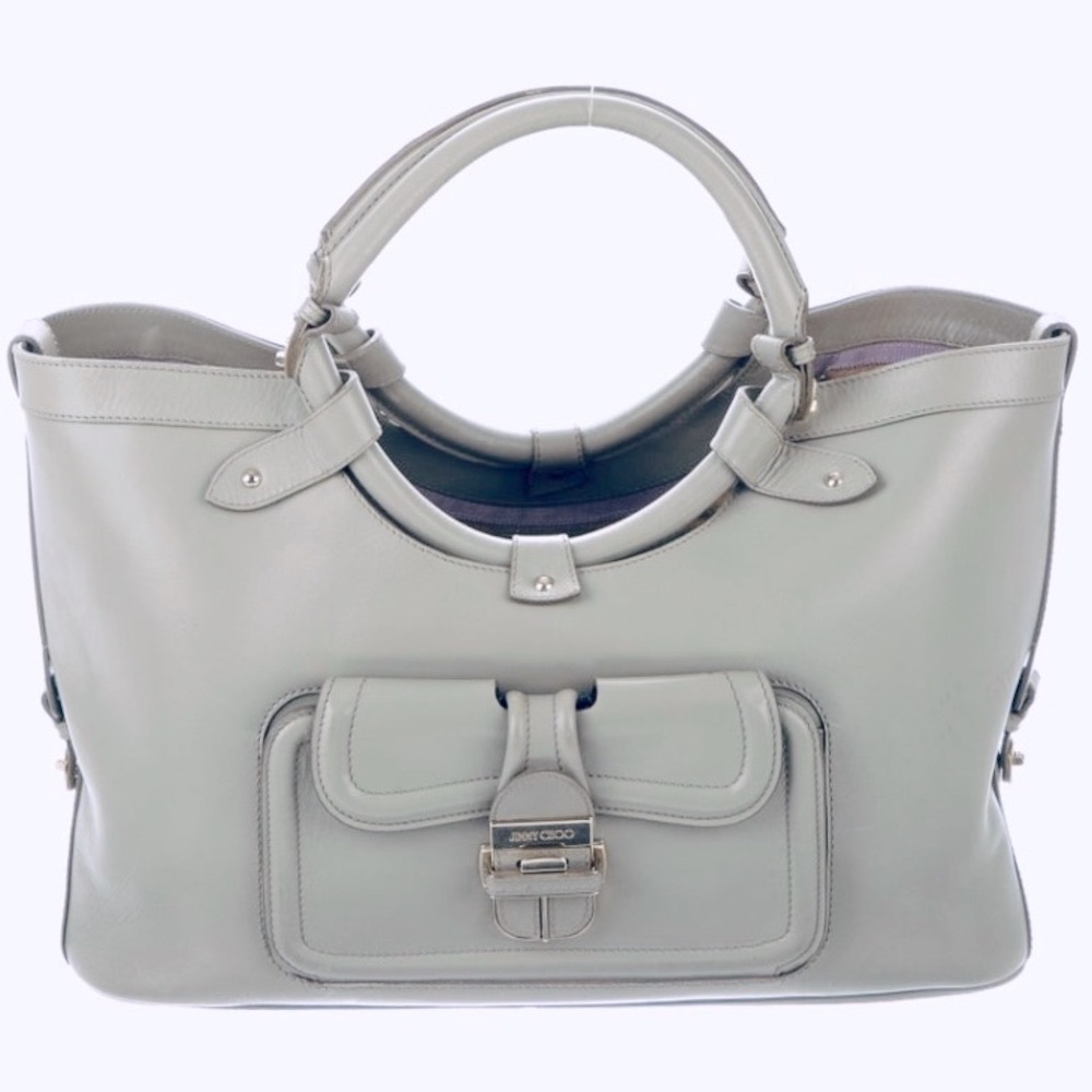 ❤️ REDUCED ❤️JIMMY CHOO ❤️ Smooth Leather Tote